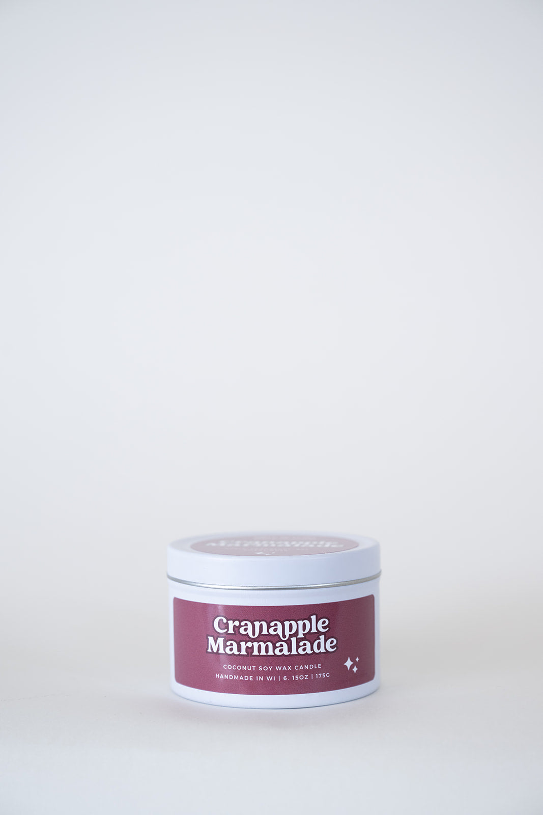 Cranapple Marmalade Wooden Wick Tin | Falliday 2025