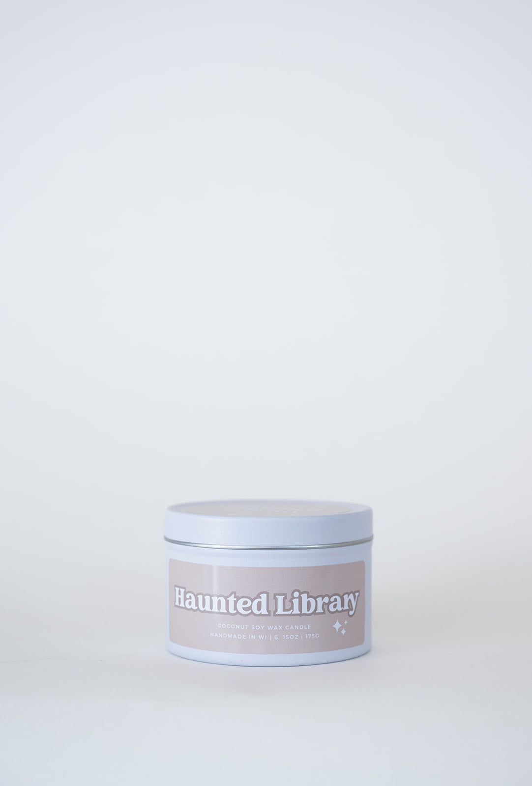 Haunted Library Wooden Wick Tin | Falliday 2025