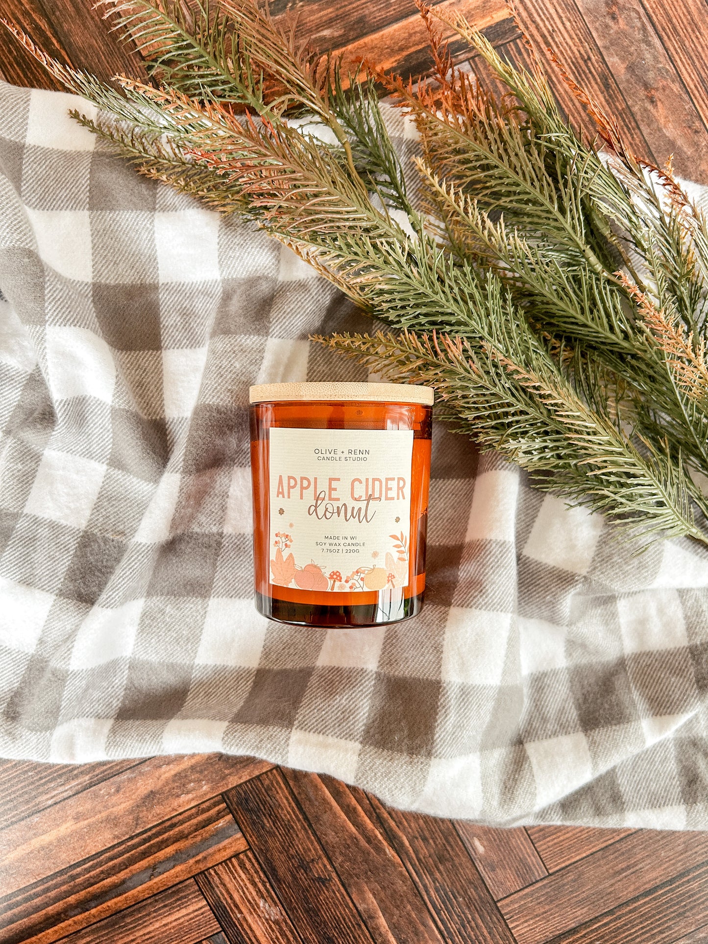 Apple Cider Donut Amber Jar