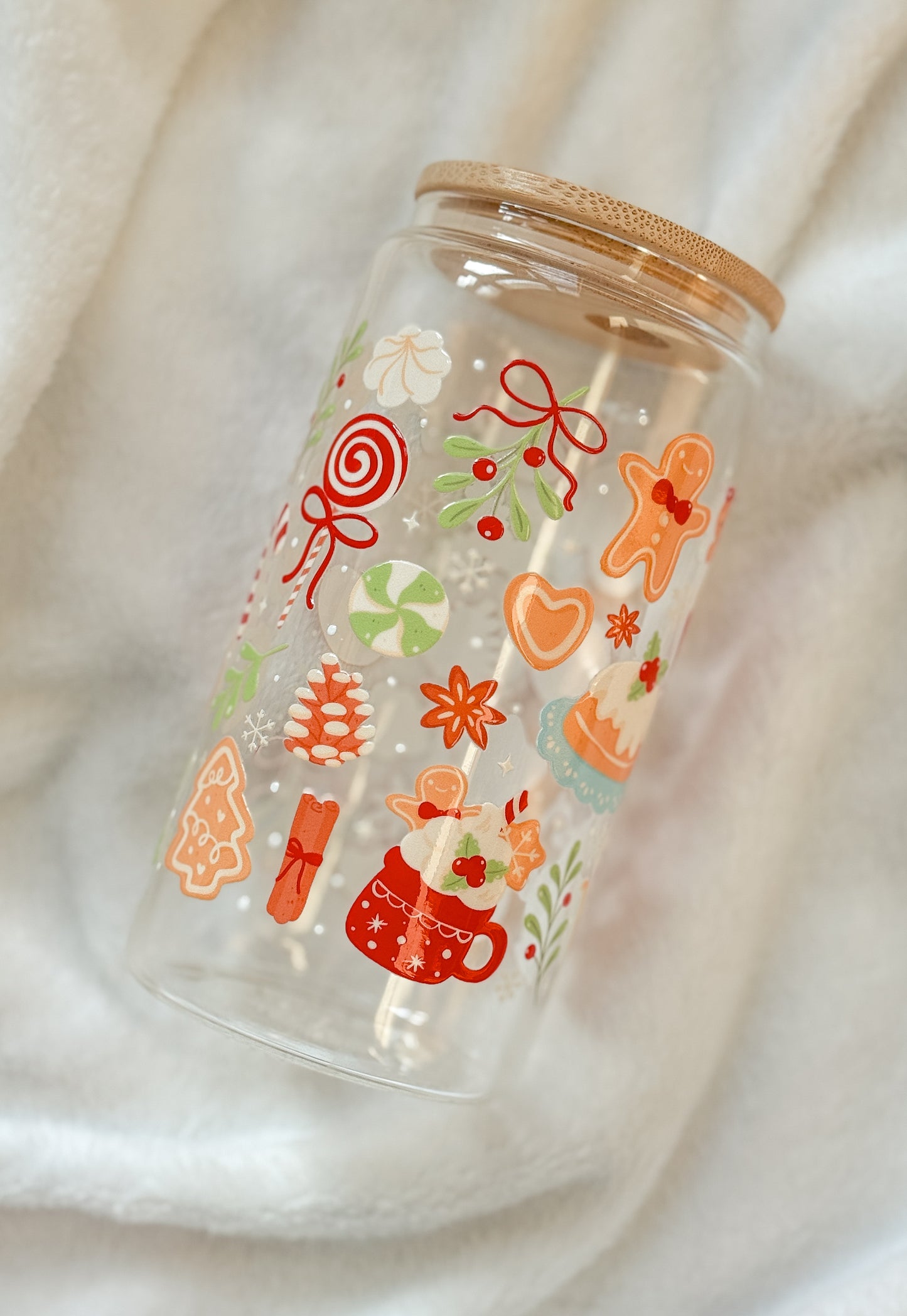 Glass Tumbler - Christmas