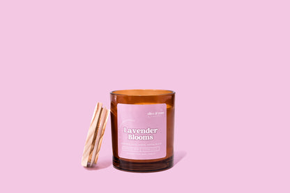 Lavender Blooms Amber Jar | Spring 2024