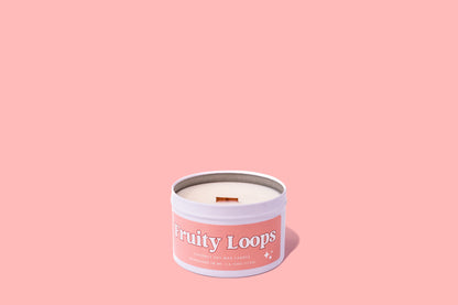 Fruity Loops Wooden Wick Tin | Spring 2024