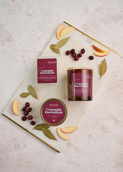 Cranapple Marmalade Amber Jar | Falliday 2025
