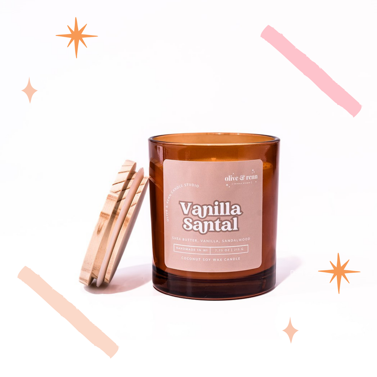 Vanilla Santal Amber Jar | Spring 2024