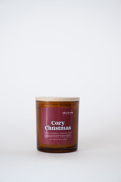 Cozy Christmas Amber Jar | Falliday 2025