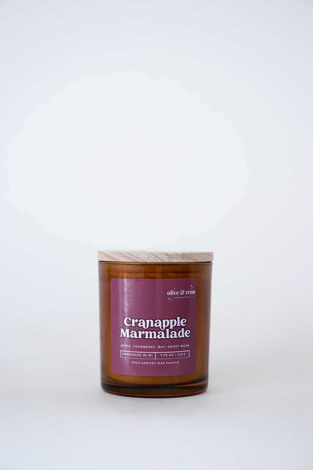 Cranapple Marmalade Amber Jar | Falliday 2025