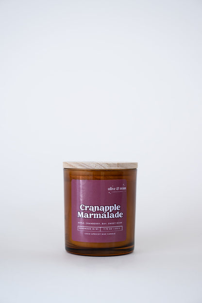 Cranapple Marmalade Amber Jar | Falliday 2025