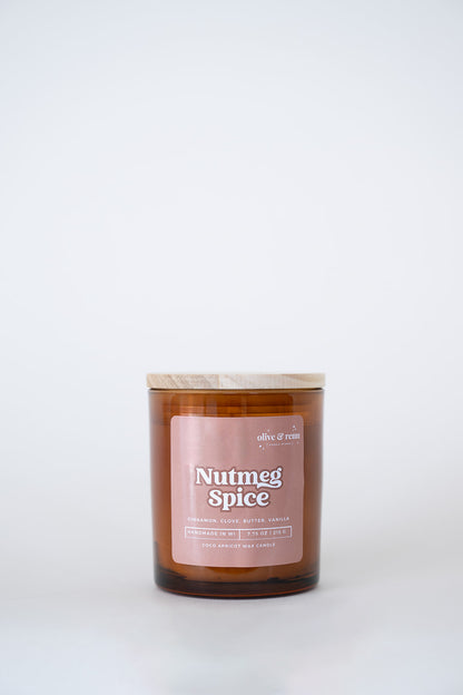 Nutmeg Spice Amber Jar | Falliday 2025