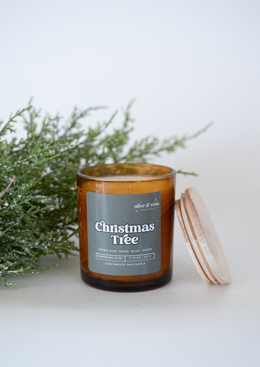 Christmas Tree Amber Jar | Falliday 2025