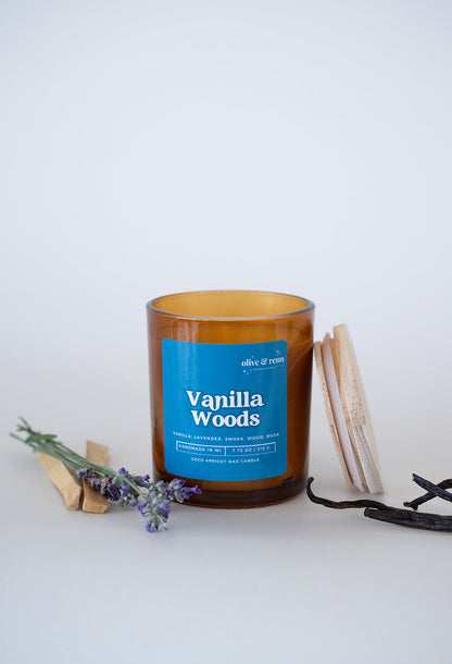Vanilla Woods Amber Jar | Falliday 2025
