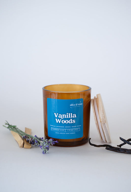 Vanilla Woods Amber Jar | Falliday 2025