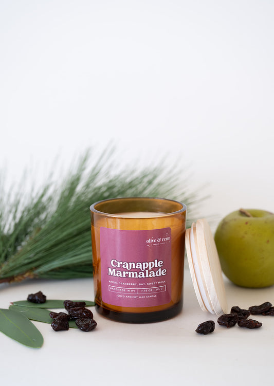 Cranapple Marmalade Amber Jar | Falliday 2025