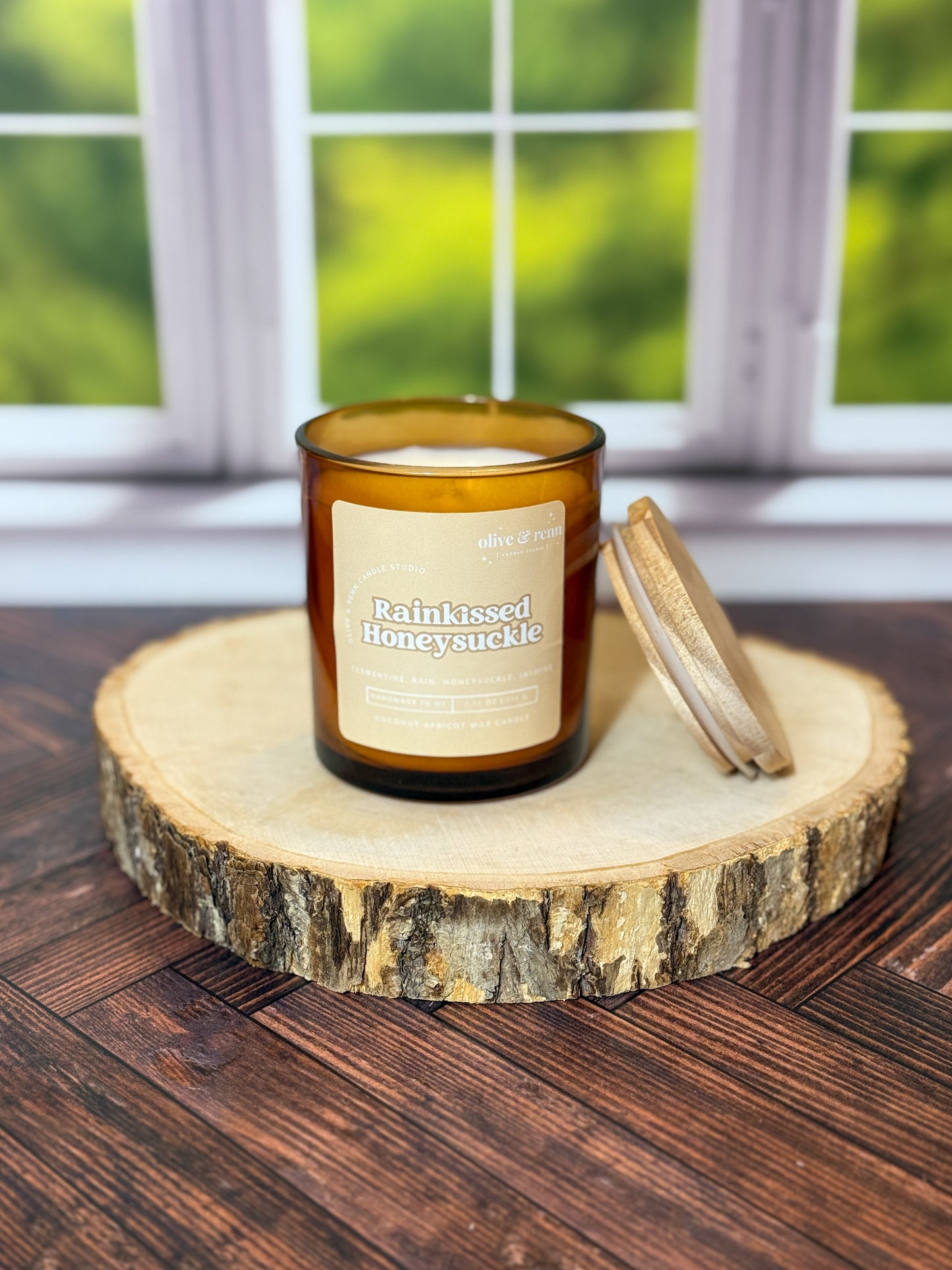 Rainkissed Honeysuckle Amber Jar | Spring 2025