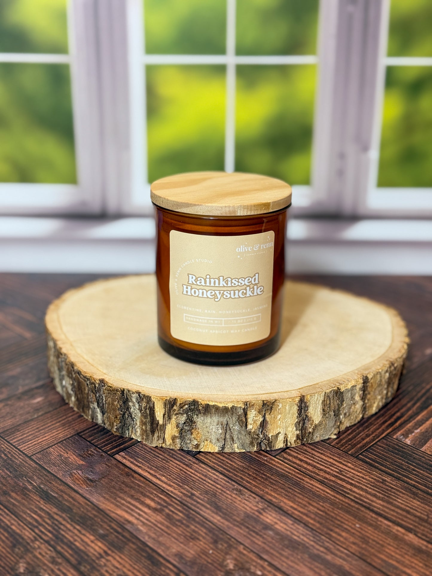 Rainkissed Honeysuckle Amber Jar | Spring 2025