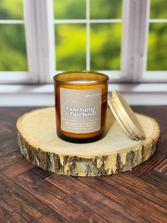 Palo Santo Patchouli Amber Jar | Spring 2025