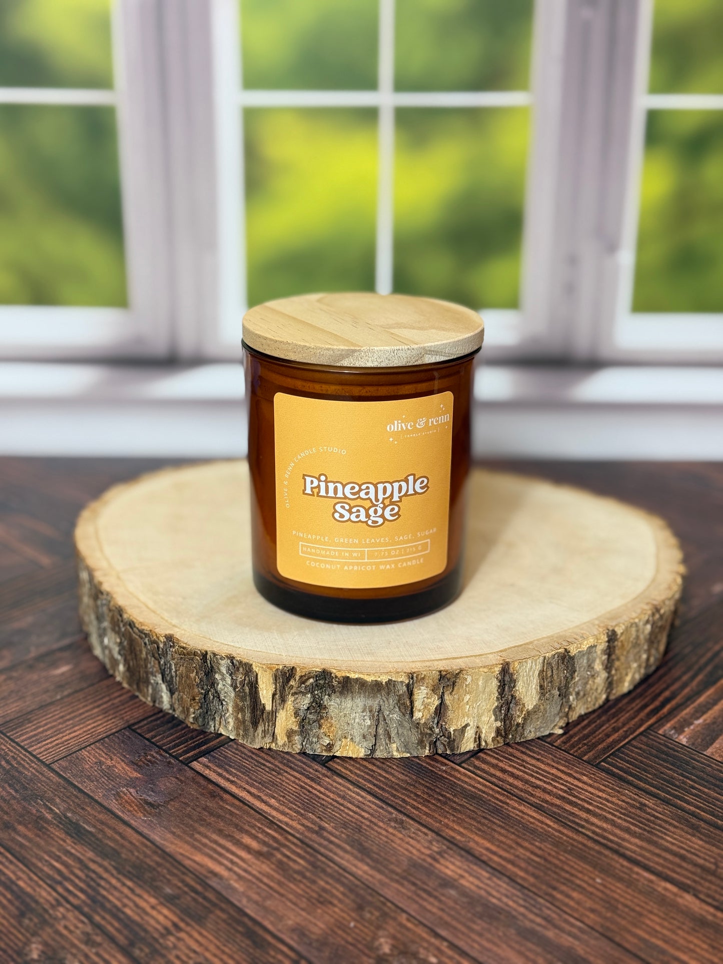 Pineapple Sage Amber Jar | Spring 2025