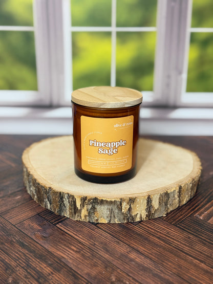 Pineapple Sage Amber Jar | Spring 2025