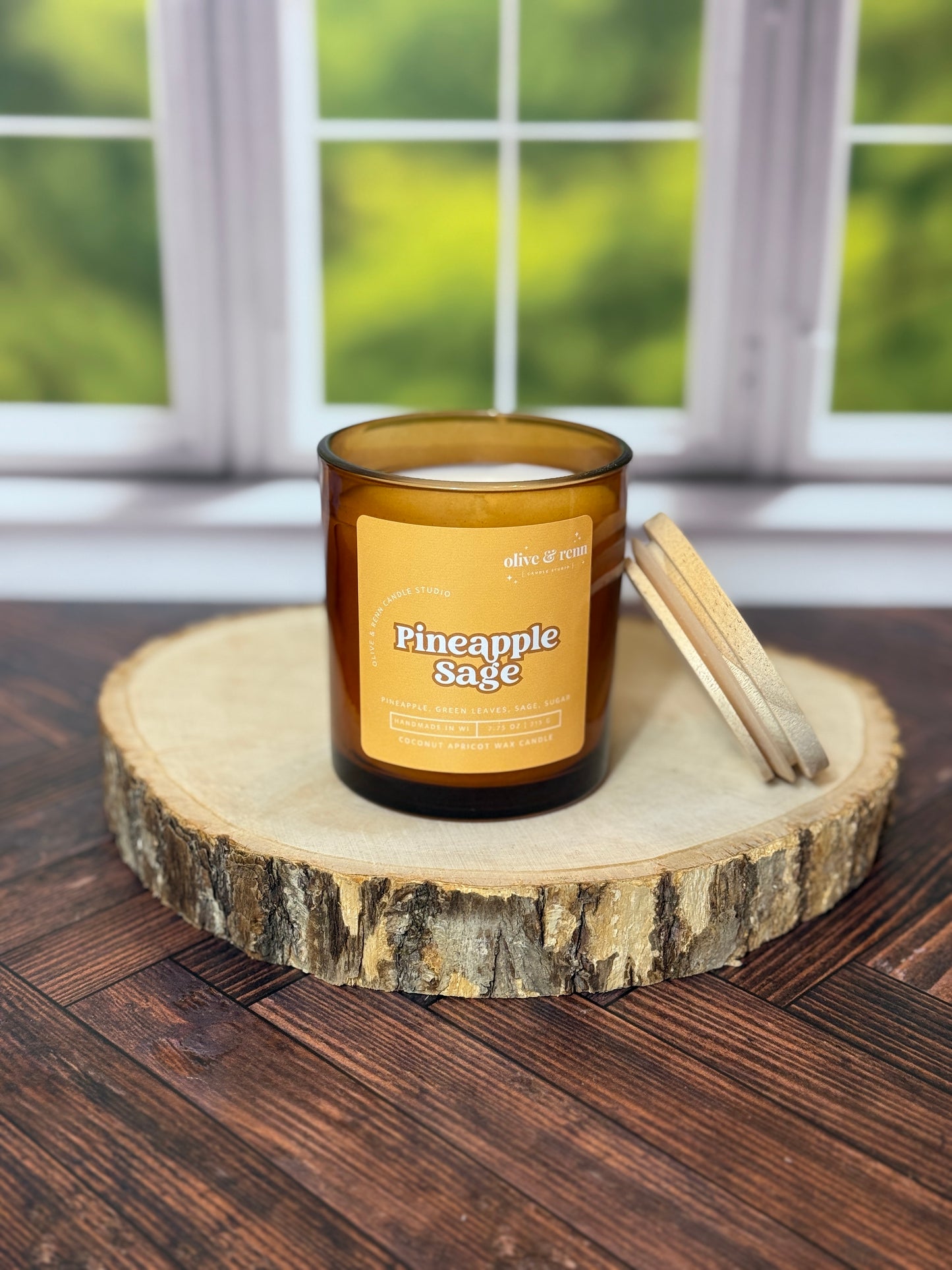 Pineapple Sage Amber Jar | Spring 2025