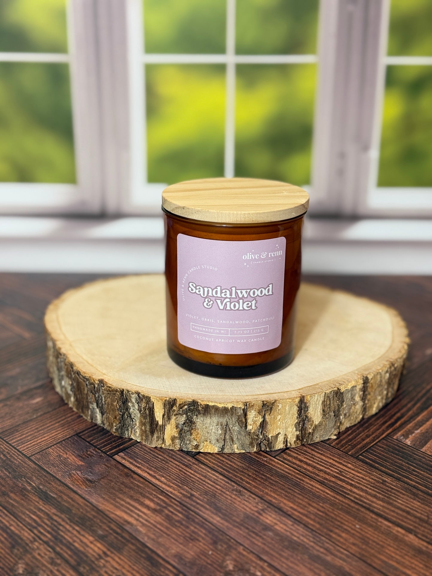 Sandalwood & Violet Amber Jar | Spring 2025