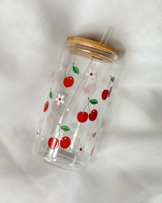 16oz Everyday Tumbler - Cherries