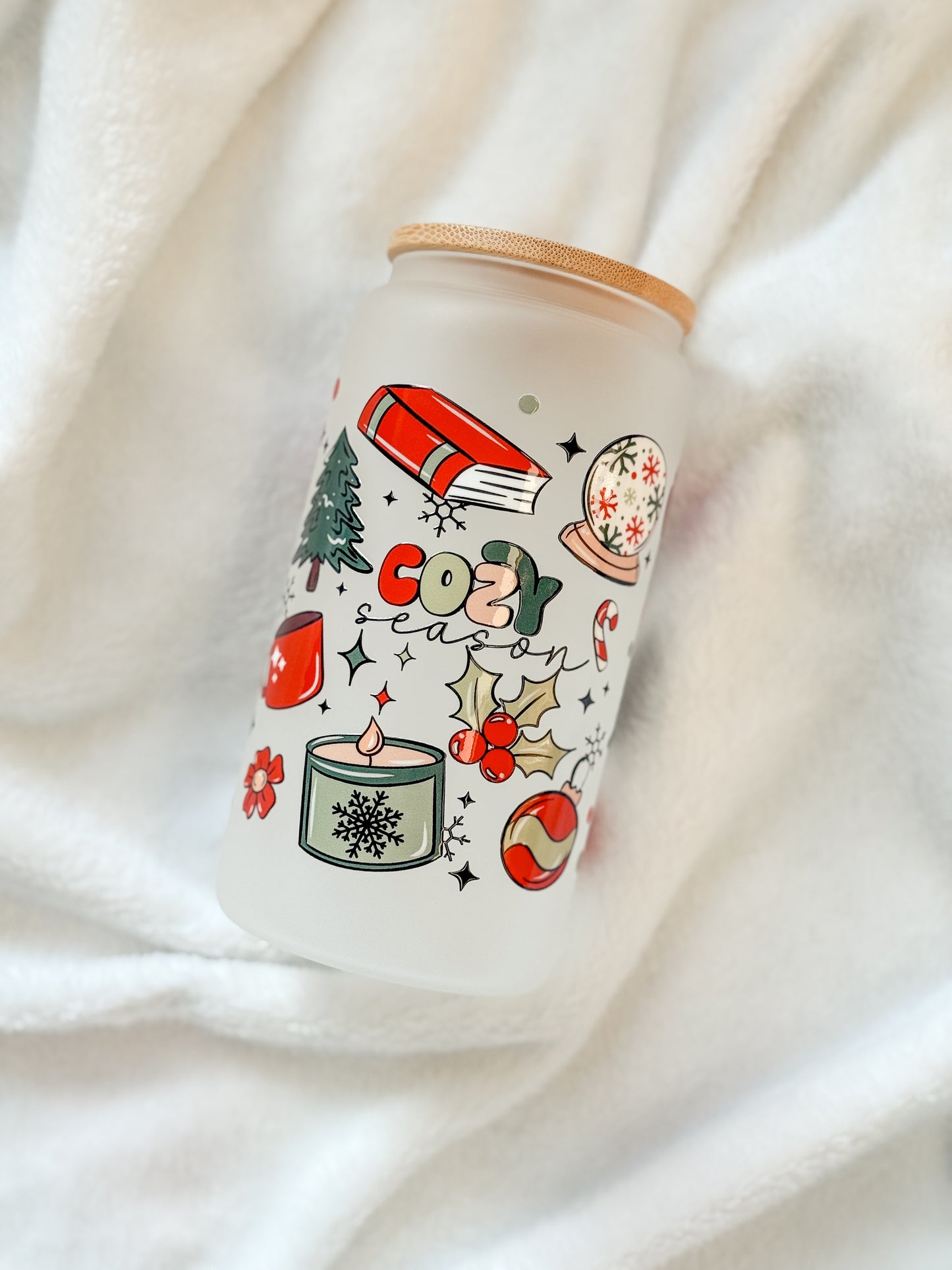 Glass Tumbler - Cozy Season