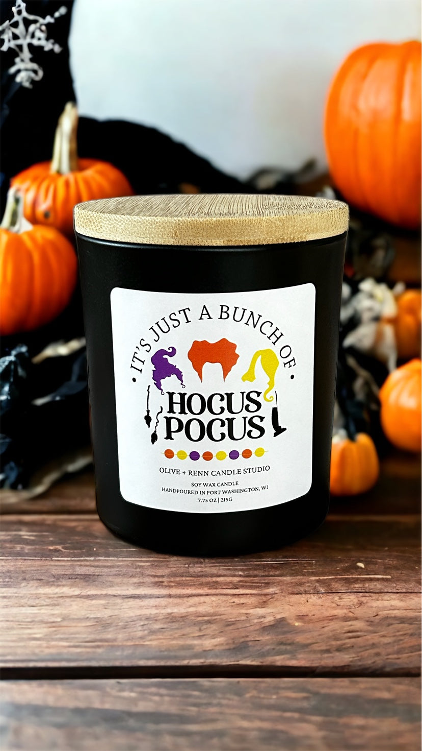 Hocus Pocus Halloween Jar - Autumn Night