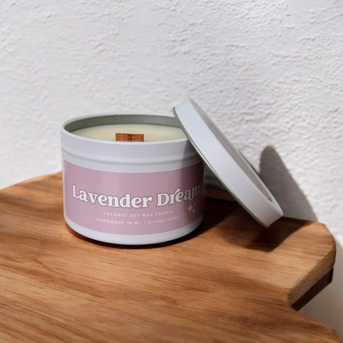 Lavender Dream Wooden Wick Tin | Spring 2026