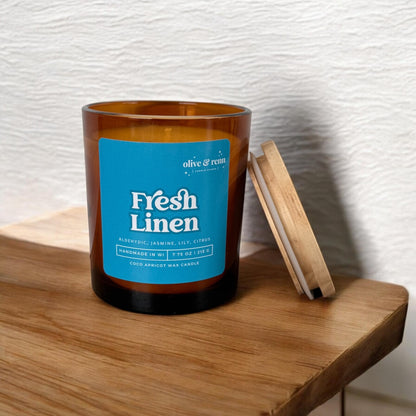 Fresh Linen Amber Jar | Spring 2026